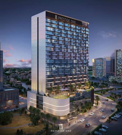 شقة 2 غرفة نوم للبيع في مدينة دبي الرياضية، دبي - Golf Place- Exterior Facade. jpg