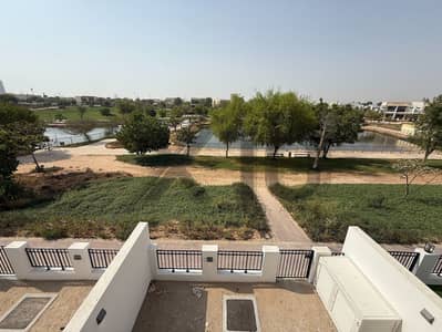 4 Bedroom Townhouse for Rent in DAMAC Hills, Dubai - On The Park | Vastu | Single Row | Lake view