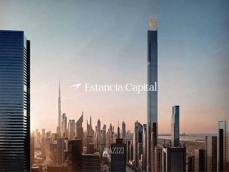 位于谢赫-扎耶德路，Burj Azizi 1 卧室的公寓 8825000 AED - 12661546