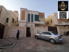 فيلا مع مسبح للايجار في الياسمين بعجمان 5 غرف ومجلس وصالة وباركن للسيارات مساحة واسعة