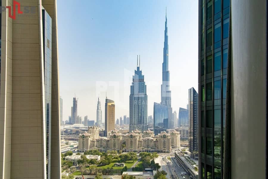 Furnished Office|Panoramic View |Facing Burj