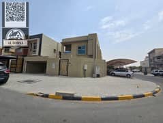 فيلا كورنر للايجار في الزاهيه عجمان و 4 غرف ماستر ومجلس وصاله , تتميز بموقع استراتيجي بقرب من شارع محمد بن زايد
