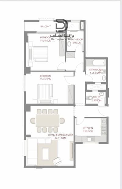 2 Bedroom Apartment for Sale in Al Yasmeen, Ajman - ac2140a1-0c6f-4dd0-8edc-9c3a096a8eb5. jpg