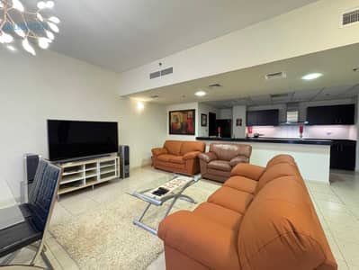 2 Bedroom Apartment for Rent in Jumeirah Village Circle (JVC), Dubai - Elegant Furnished | Pool View | Near Circle Mall