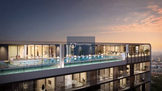 2 Bedroom Flat for Sale in Dubai Sports City, Dubai - Golf Place- Amenities- Rooftop. jpg