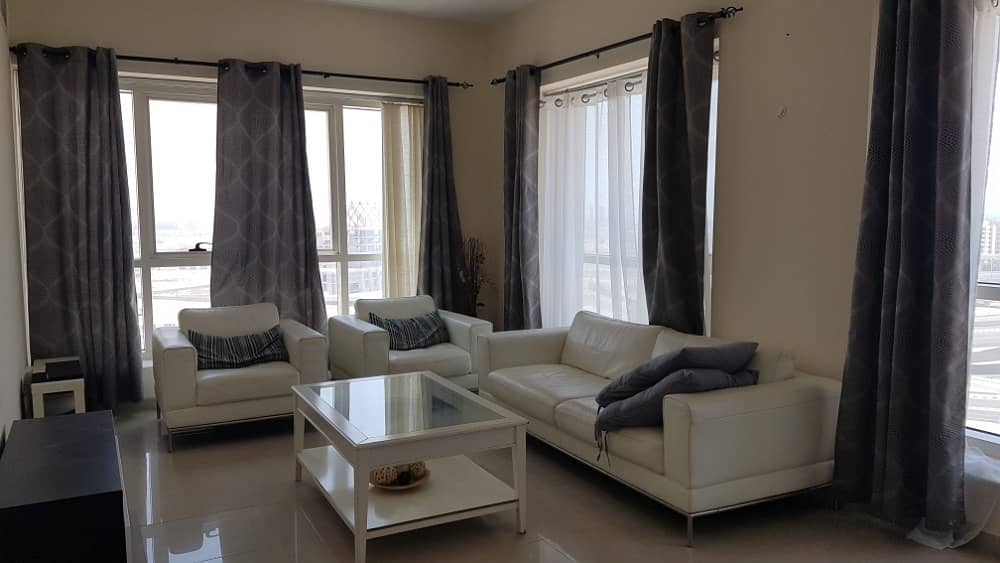 ONE BEDROOM IN JLT, LAKE POINT, FURNISHED, LARGE, AED. 5000 PER MONTH FOR 12 MONTH, CLOSE TO METRO