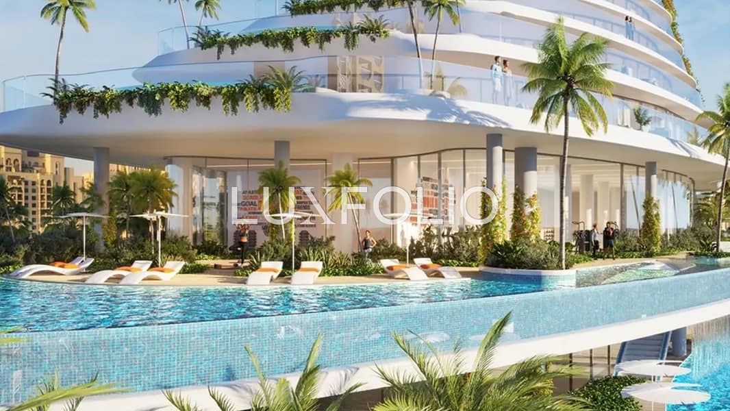 位于朱美拉棕榈岛，科莫公寓 4 卧室的公寓 60940800 AED - 12671538