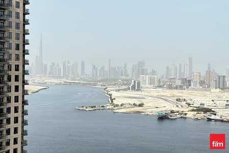 3 Bedroom Flat for Rent in Dubai Creek Harbour, Dubai - Rare Downtown Skyline View | Well Maineted