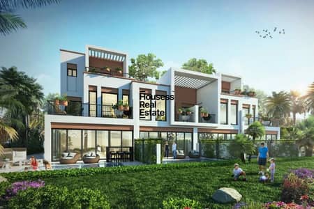 4 Bedroom Townhouse for Sale in DAMAC Lagoons, Dubai - 4 BR | Modern and Luxurious | Waterfront Living