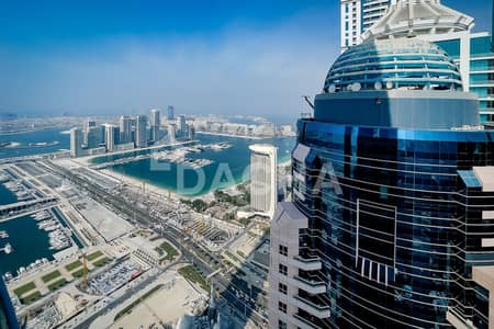 1 Bedroom Flat for Sale in Dubai Marina, Dubai - Palm+Sea View | VOT | Fendi Design