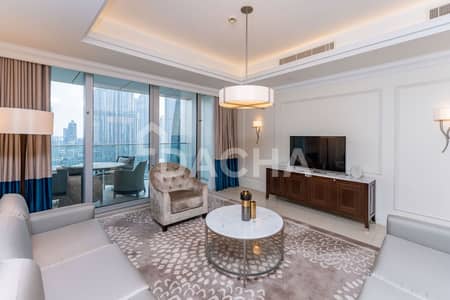 2 Bedroom Apartment for Sale in Downtown Dubai, Dubai - 5* | Furnished and Serviced | Burj Khalifa View