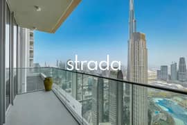 High floor | Burj and fountain view | Vacant