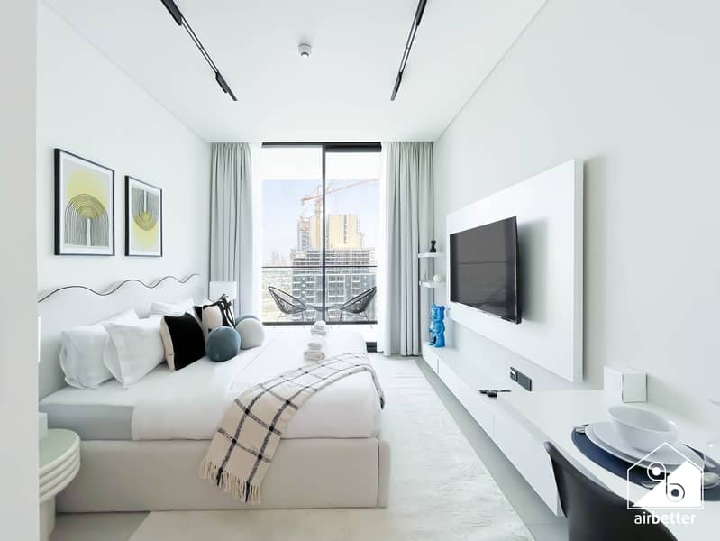Modern studio Apartment | Azure Binghatti, JVC | ALL BILLS Inc. + FREE Parking & Wifi