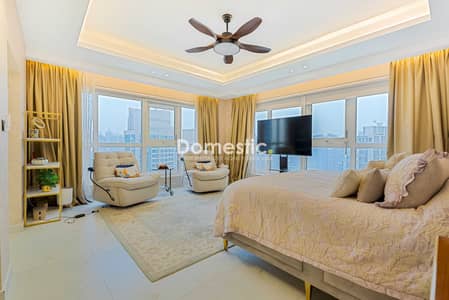 4 Bedroom Apartment for Sale in Jumeirah Beach Residence (JBR), Dubai - UPGRADED LUXURY | FULL MARINA VIEW I VACANT