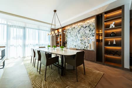 4 Cпальни Пентхаус в аренду в Дубай Марина, Дубай - Dining Table. jpg