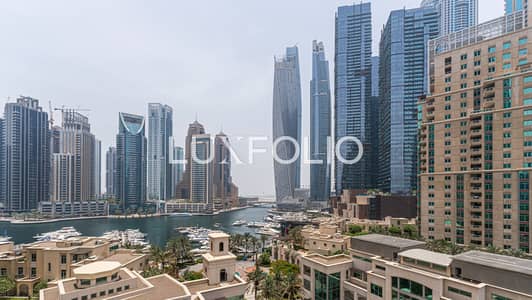 2 Bedroom Apartment for Rent in Dubai Marina, Dubai - Chiller Free | Large Layout | Full Marina View