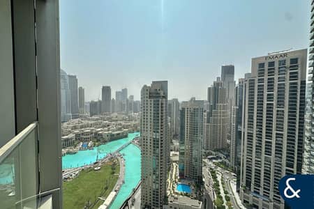 2 Bedroom Apartment for Rent in Downtown Dubai, Dubai - Unfurnished | Modern | Stunning View