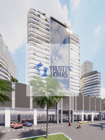 Studio for Sale in Arjan, Dubai - Facade_building_1_view_1. jpg
