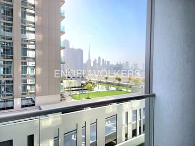 2 Bedroom Apartment for Rent in Sobha Hartland, Dubai - Burj Khalifa View | Unfurnished | Vacant