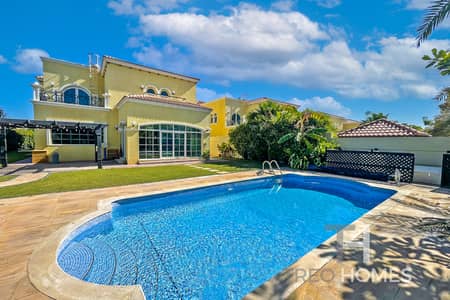 4 Bedroom Villa for Rent in Jumeirah Park, Dubai - Huge Corner Plot | D4 | Vastu | Extended