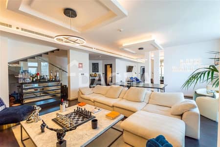 3 Bedroom Penthouse for Sale in Dubai Marina, Dubai - Stunning Upgraded Penthouse | Vacant | Sea View