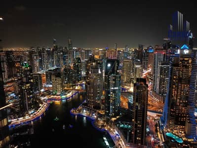 1 Bedroom Flat for Rent in Dubai Marina, Dubai - Luxury 1 Bed Full Marina View Fully Furnished