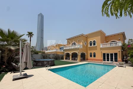 5 Bedroom Villa for Rent in Jumeirah Park, Dubai - Rare 5 Bed | Huge Pool and Plot | Vastu