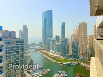 1 Bedroom Apartment for Rent in Dubai Marina, Dubai - Unfurnished | Marina View | Vacant Now