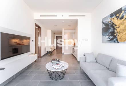1 Bedroom Apartment for Rent in Sobha Hartland, Dubai - Fully Furnished | High Floor | Pool View