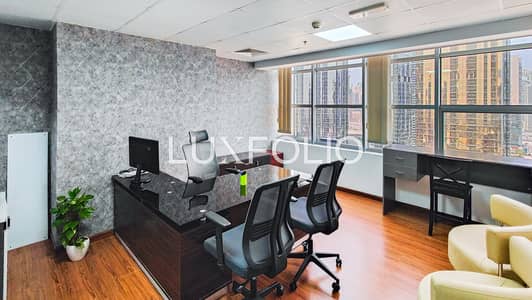 Office for Rent in Jumeirah Lake Towers (JLT), Dubai - Lake View | Partitioned | Great Price