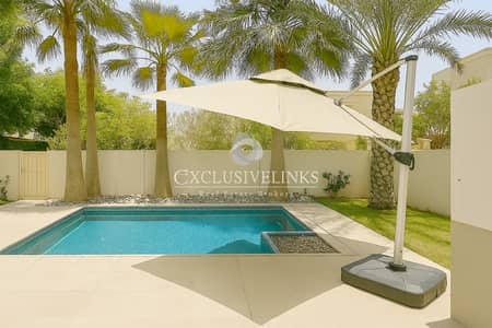 3 Bedroom Villa for Sale in The Springs, Dubai - Elegant Villa with Private Pool and Garden