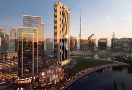 Studio for Sale in Business Bay, Dubai - Corner Unit | Direct Burj View | 11 Layout