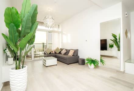 1 Bedroom Flat for Rent in Jumeirah Village Circle (JVC), Dubai - Fully Furnished | Highest Floor | Ready to Move