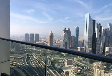 2 Bedroom Apartment for Rent in Downtown Dubai, Dubai - High Floor | Near Metro Station | Fully Furnished