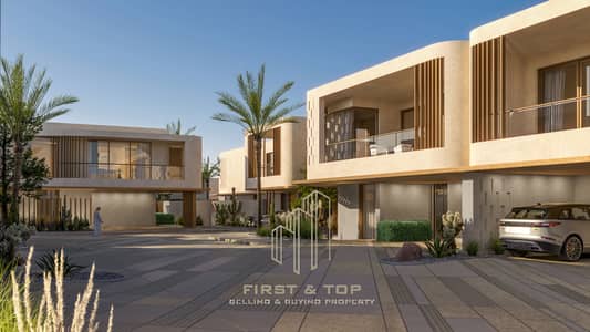فیلا 4 غرف نوم للبيع في الطي غرب، الشارقة - AL Tay Hills, Typical Villa Forecourt 1. jpg