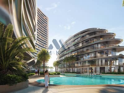 商业湾， 迪拜 1 卧室单位待售 - Aquarise Exterior-3. jpg