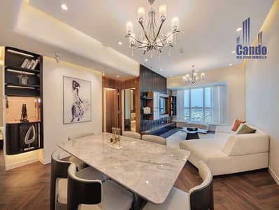 2 Bedroom Apartment for Rent in Dubai Marina, Dubai - Lavish 2Br | Brand New Interior & Furniture | Sea View