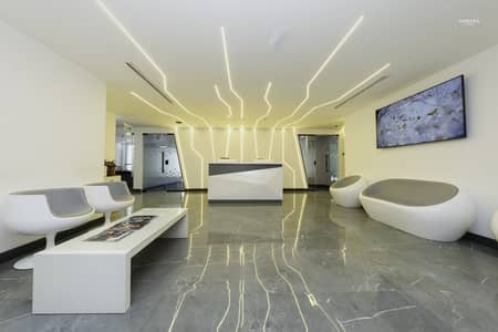 朱美拉湖塔 (JLT)， 迪拜 写字楼待租 - RECEPTION. jpg