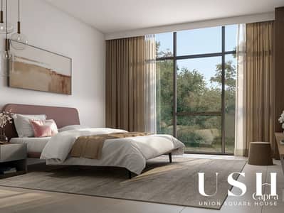 شقة 1 غرفة نوم للبيع في غاف وودز، دبي - Ghaf Woods_Capria_WelnessBedroom. jpg