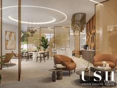 شقة في كابريا ويست،غاف وودز 1 غرفة 1929000 درهم - 12684076