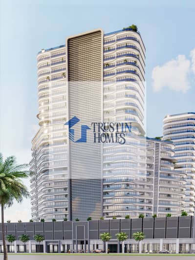 Studio for Sale in Arjan, Dubai - Facade_building_2_view_1. jpg
