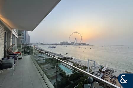 2 Bedroom Flat for Rent in Jumeirah Beach Residence (JBR), Dubai - Luxury Living | Corner Unit | Furnished