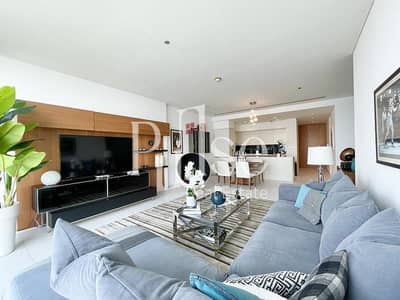 2 Bedroom Apartment for Rent in DIFC, Dubai - Fully Furnished 2-Bedroom | Burj Khalifa View