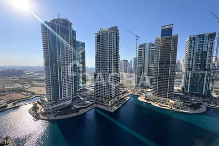 1 Bedroom Apartment for Rent in Jumeirah Lake Towers (JLT), Dubai - FULL LAKE VIEW | UNFURNISHED | AVAILABLE OCTOBER