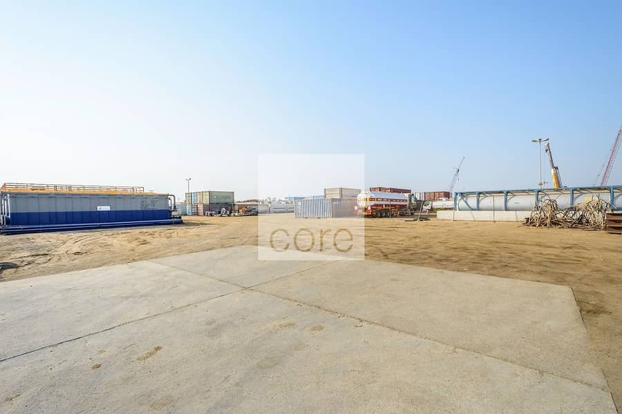 Open yard available in Mussafah Industrial