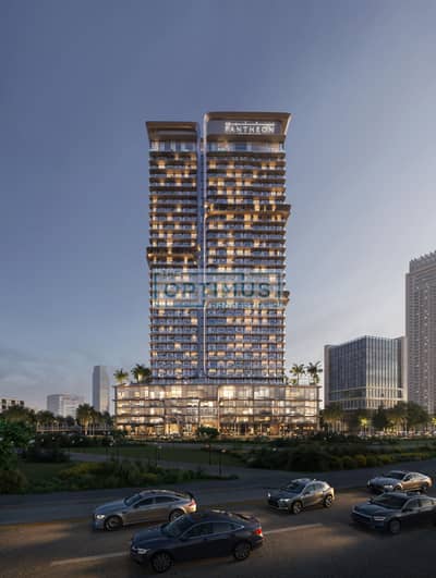 1 Bedroom Apartment for Sale in Jumeirah Village Triangle (JVT), Dubai - FrontElevationDusk-J. jpg