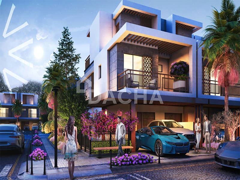 تاون هاوس في فيوليت 2،(أكويا من داماك) داماك هيلز 2 4 غرف 1950000 درهم - 12689624