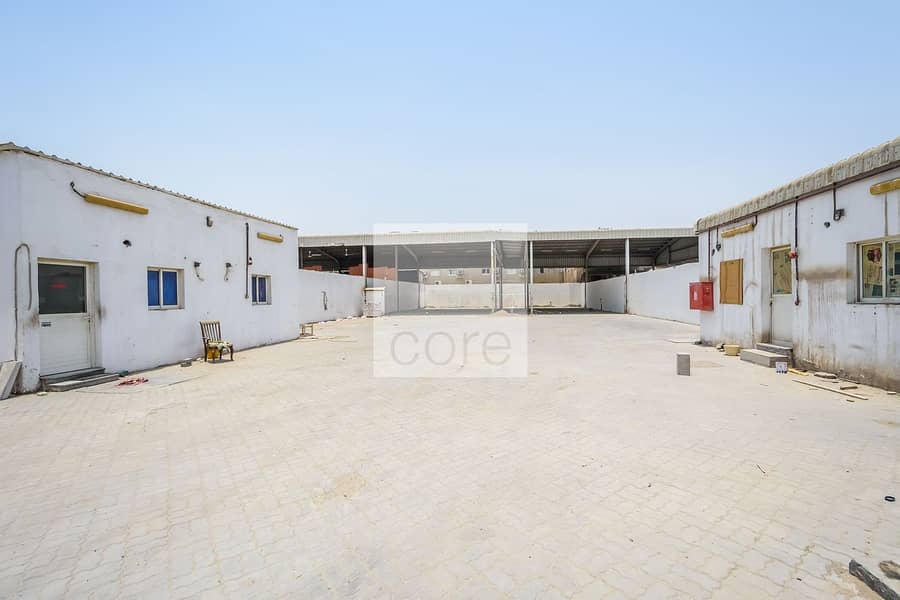 Fitted with partition Warehouse for Rent