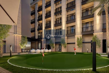 2 Bedroom Apartment for Sale in Jumeirah Village Circle (JVC), Dubai - Berkeley Square Mini Golf Night View. png