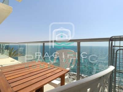 1 Bedroom Apartment for Rent in Al Marjan Island, Ras Al Khaimah - FULL OCEAN I FURNISHED I 1 BED I POLYNESIA